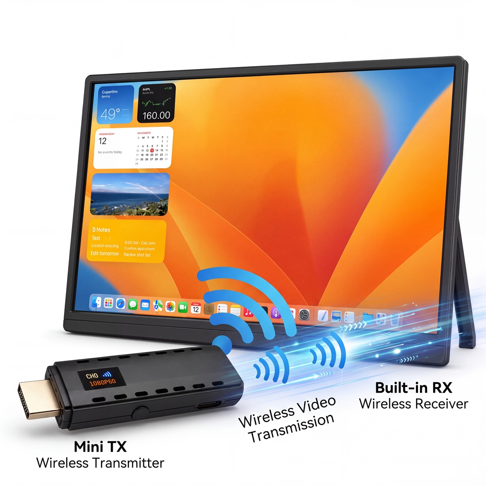 Wireless HDMI Transmitter & Portable