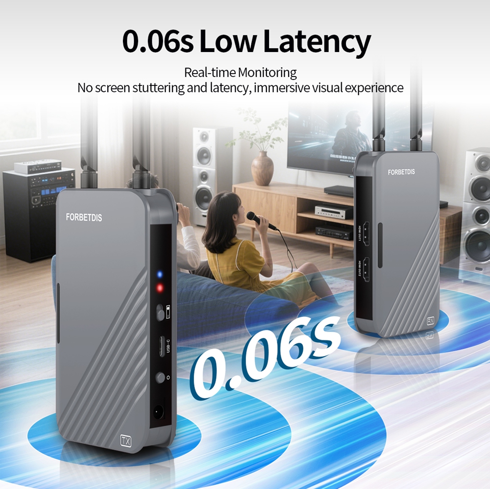 JM500PRO 4K Wireless HDMI Transmitter Receiver | 500m/1640ft