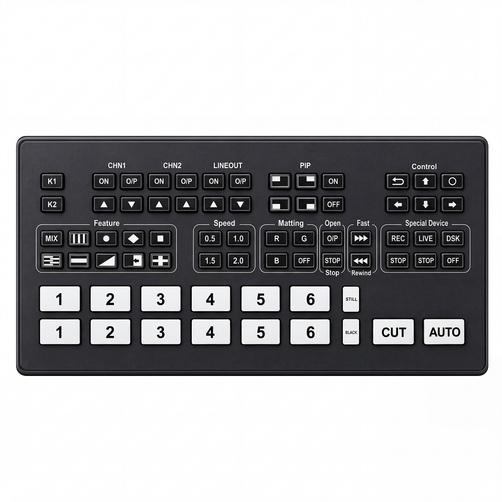 Forbetdis 6-Channel HDMI & SDI Video Switcher