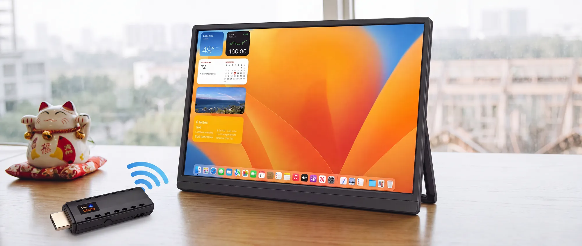 Portable Display Monitor – Lightweight High-Definition Monit